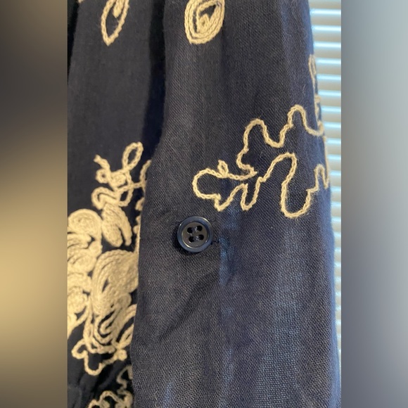 EUC Westport 1969 button down shirt dress/cover up SZ 16 - Picture 3 of 7